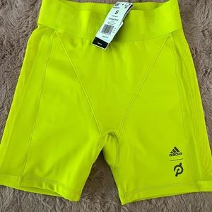 Ivy Park Peloton Yellow Shorts